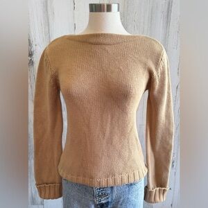 J.Crew 100% Cotton Ribbed Sweater - Size‎ XS - Beige Knit
Classic basic